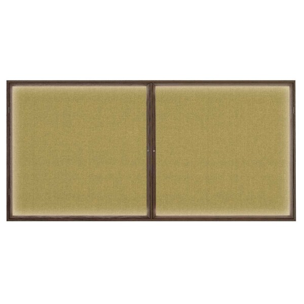 Open Faced Traditional Corkboard, 12x36"